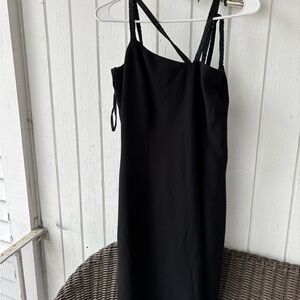 Jones New York Elegant Black Strapless Dress